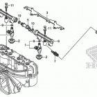 CBR600RA Топливная форсунка