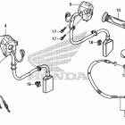 CB500X Рычаги,тросы и рулевые переключатели