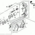 CTX700ND Передний суппорт тормозной