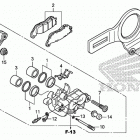 CB1000R Задний суппорт