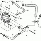CBR600RA Водяной насос