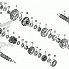 CBR600RA Трансмиссия
