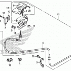 CTX700D Parking brake lever