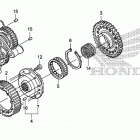 ST1300PA Муфта стартера