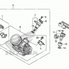 CTX700 Корпус Дросселя