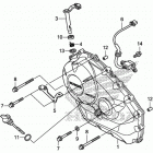 NC700X Правая крышка картера