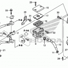 NC700XD Rear brake master        cylinder (2)