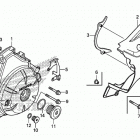 CTX700ND Крышка генератора