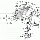 NC700X Центральная облицовка