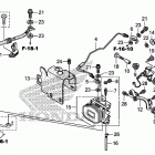 CBR600RA Rear valve unit          (cbr600ra)