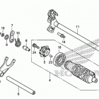 CTX700N Gearshift drum (1)