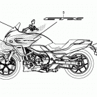 CTX700 Наклейки