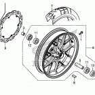 CB500X Переднее колесо