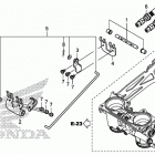 VFR800F Корпус дроссельной заслонки (зап.части).