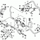 CB1000R Адсорбер, системы улавливания паров топлива