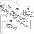 CB500F Задний суппорт