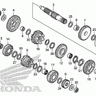 CRF250L Трансмиссия
