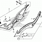 CBR650FA Боковая панель