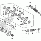 NC700X Распределительный вал и клапана