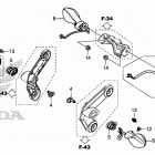 GROM125 (MSX125E) Сигналы поворота