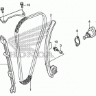 CRF250L Цепь ГРМ и натяжитель
