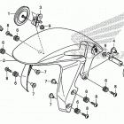CBR600RA Переднее крыло