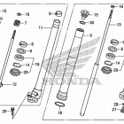CRF250L Передняя вилка