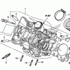 CTX700ND Головка цилиндра