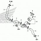 CBR650FA Клапан контроля нагнетателя