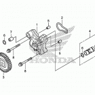 CRF250L Масляный насос