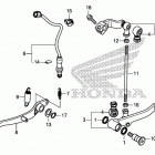 CBR500R Педали