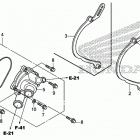 CBR1000RA Водяной насос