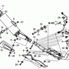 CB500F Глушитель