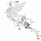 CBR1000RA Клапан контроля нагнетателя
