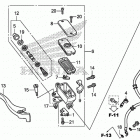 CTX700N Front brake master       cylinder (ctx700n)