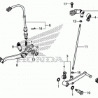 CBR650FA Педали