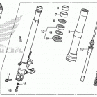 CB1000R Передняя вилка