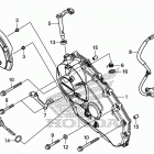 CTX700N Правая крышка картера