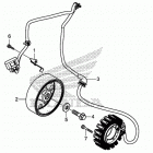 CBR650FA Генератор