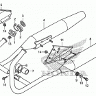 CMX250X Глушитель