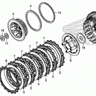 CB500F Сцепление