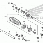 CBR1000RA Вилка переключения передач