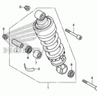 CB1000R Задний амортизатор