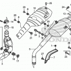 CBR600RA Глушитель