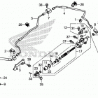 CTX700 Задний тормозной цилиндр