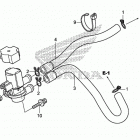 CRF250L Клапан контроля нагнетателя