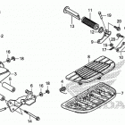 VT1300CTA Подножки для ног