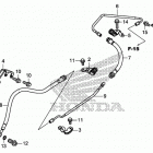 GL1800C Rear brake hose (std)