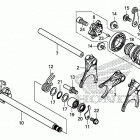 CB500X Вилка переключения передач