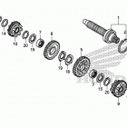 CTX700ND Transmission (ctx700nd)  (countershaft)
